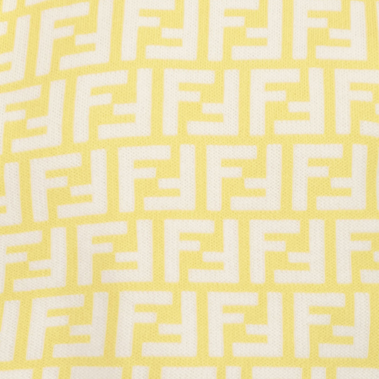 Fendi Enfant Filles T-shirt Jaune