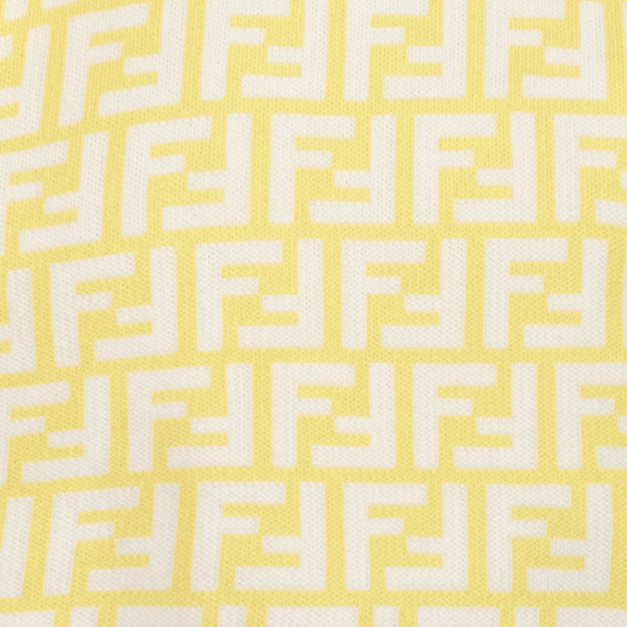Fendi Enfant Filles T-shirt Jaune