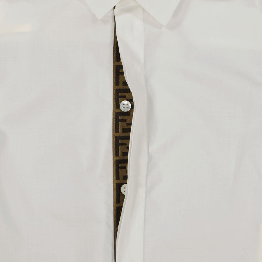 Fendi Enfant Garçons Chemisier Blanc