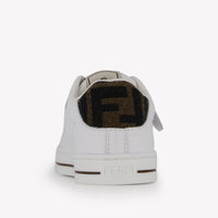 Fendi Unisexe Baskets Blanc