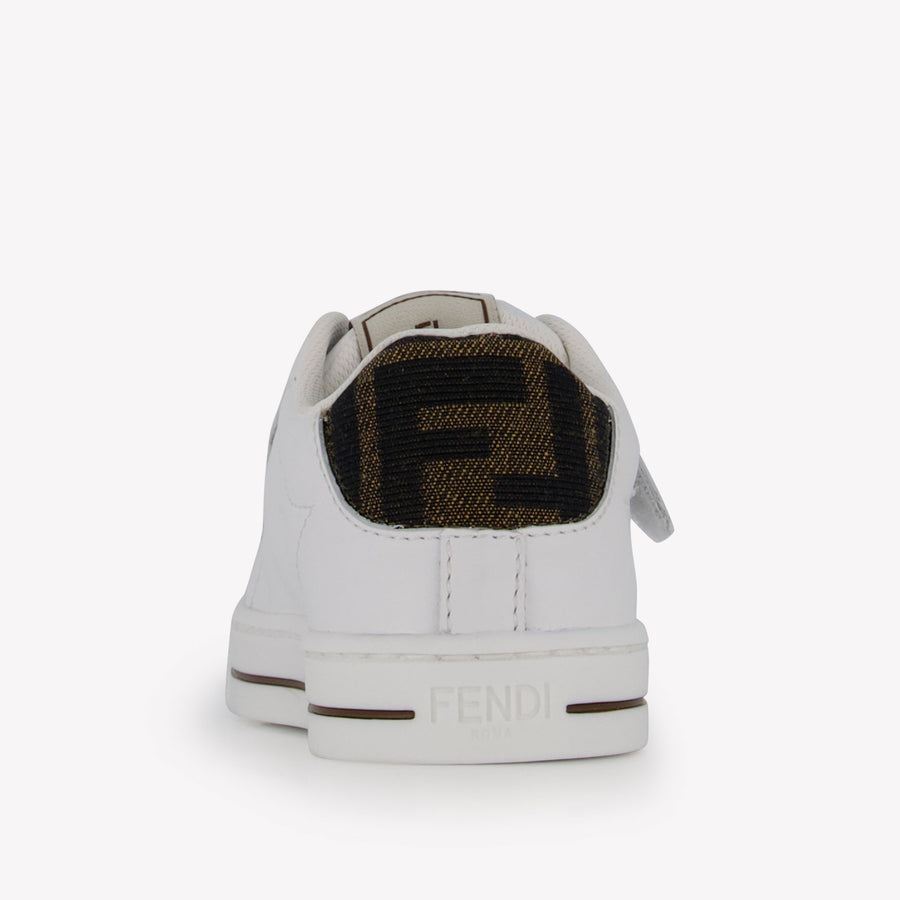 Fendi Unisexe Baskets Blanc