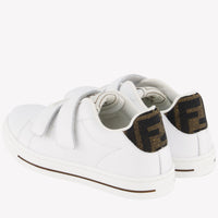 Fendi Unisexe Baskets Blanc