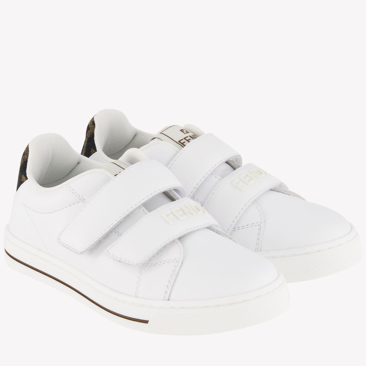 Fendi Unisexe Baskets Blanc
