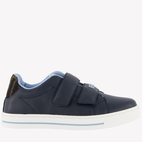 Fendi Unisex Sneaker Navy