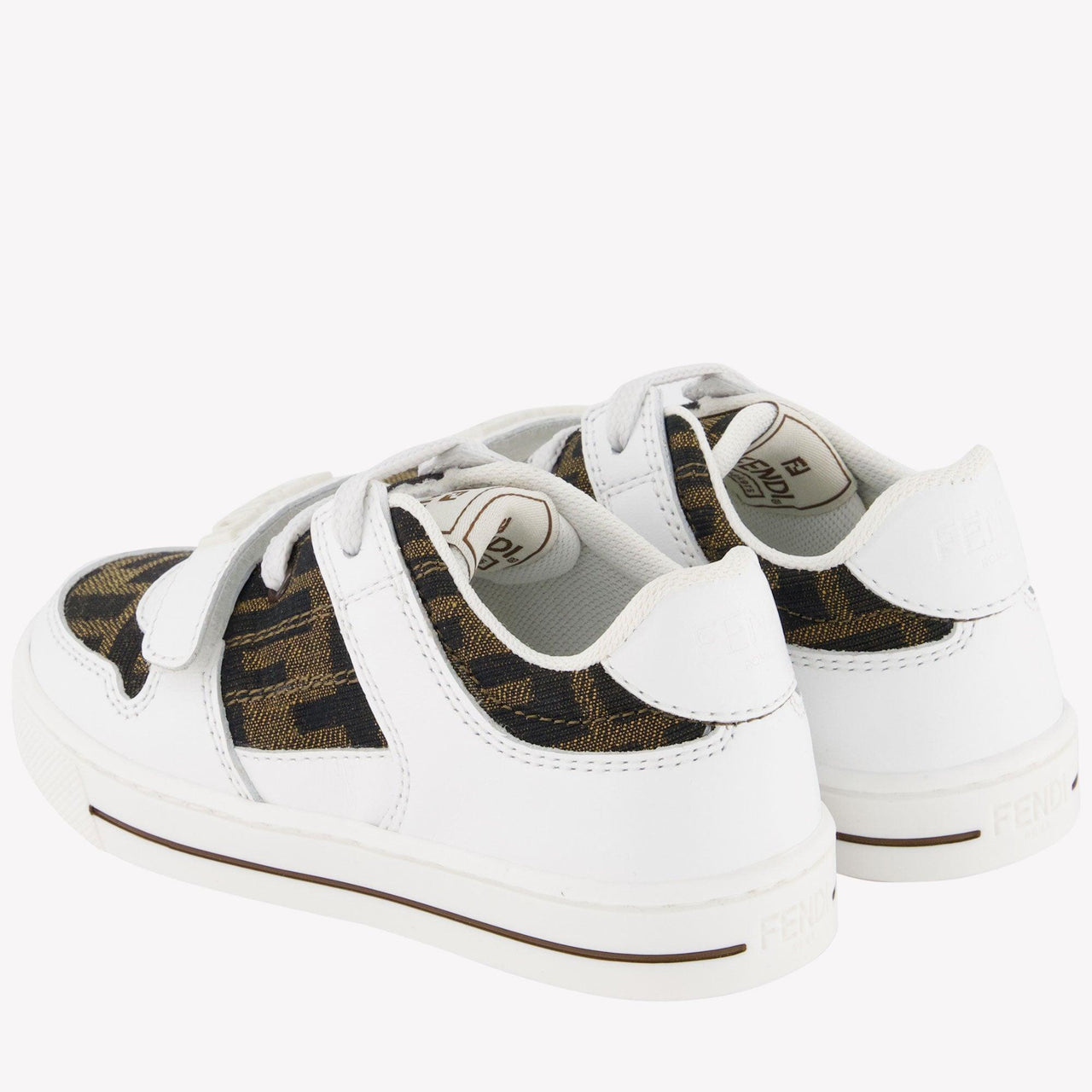 Fendi Unisexe Baskets Blanc