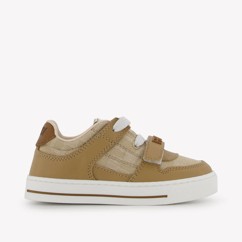 Fendi Unisexe Baskets Beige