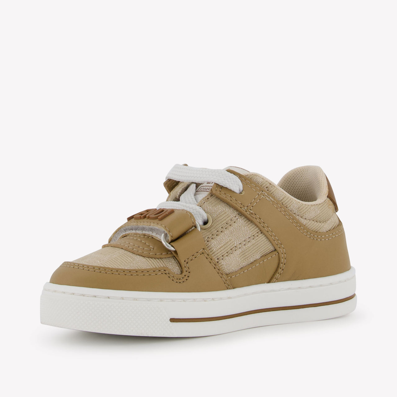 Fendi Unisexe Baskets Beige