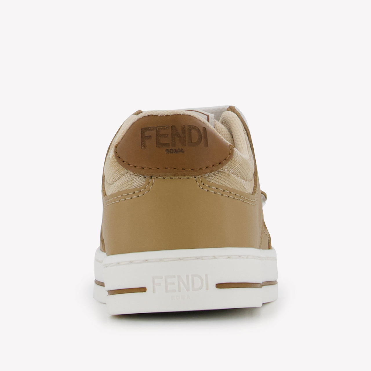 Fendi Unisexe Baskets Beige