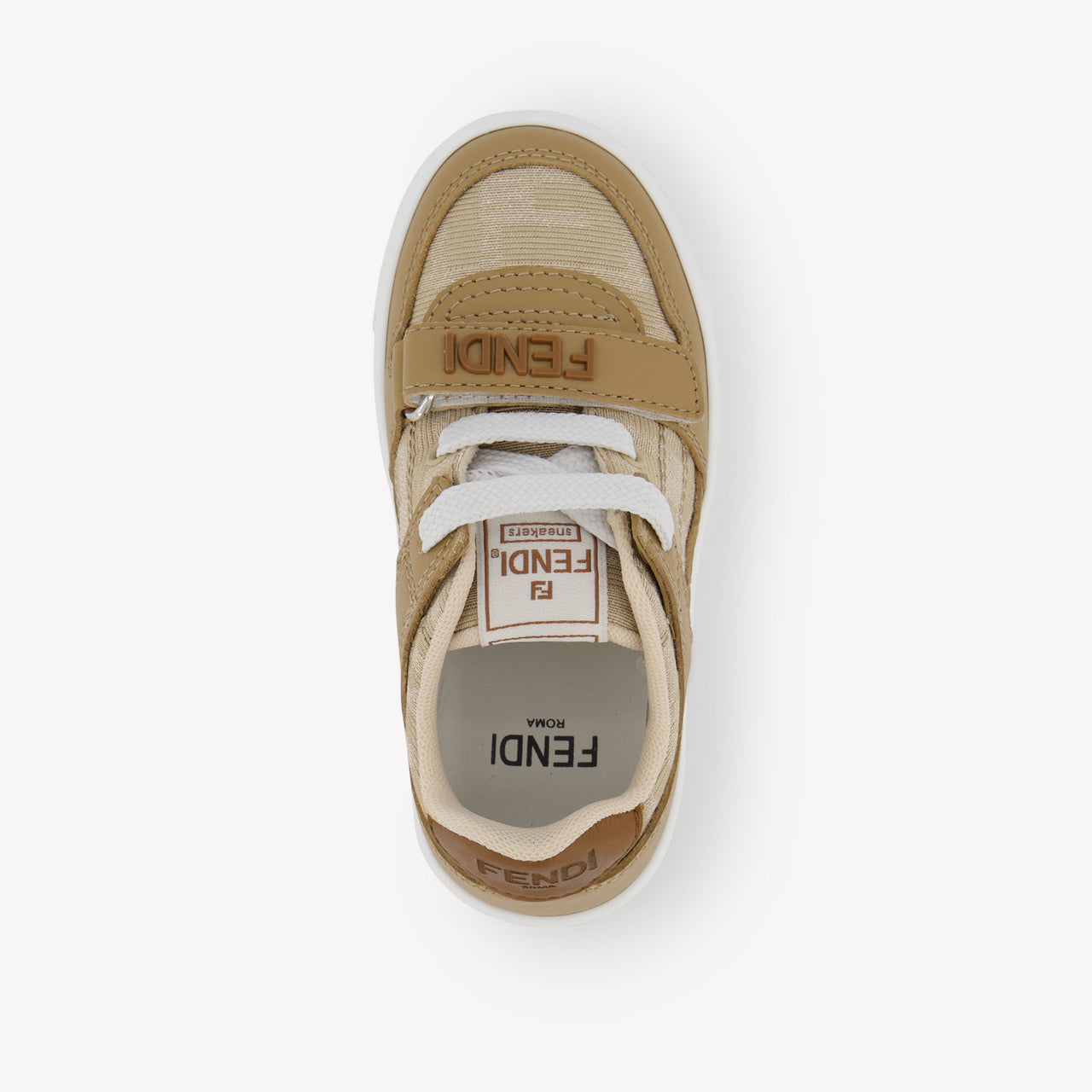 Fendi Unisexe Baskets Beige