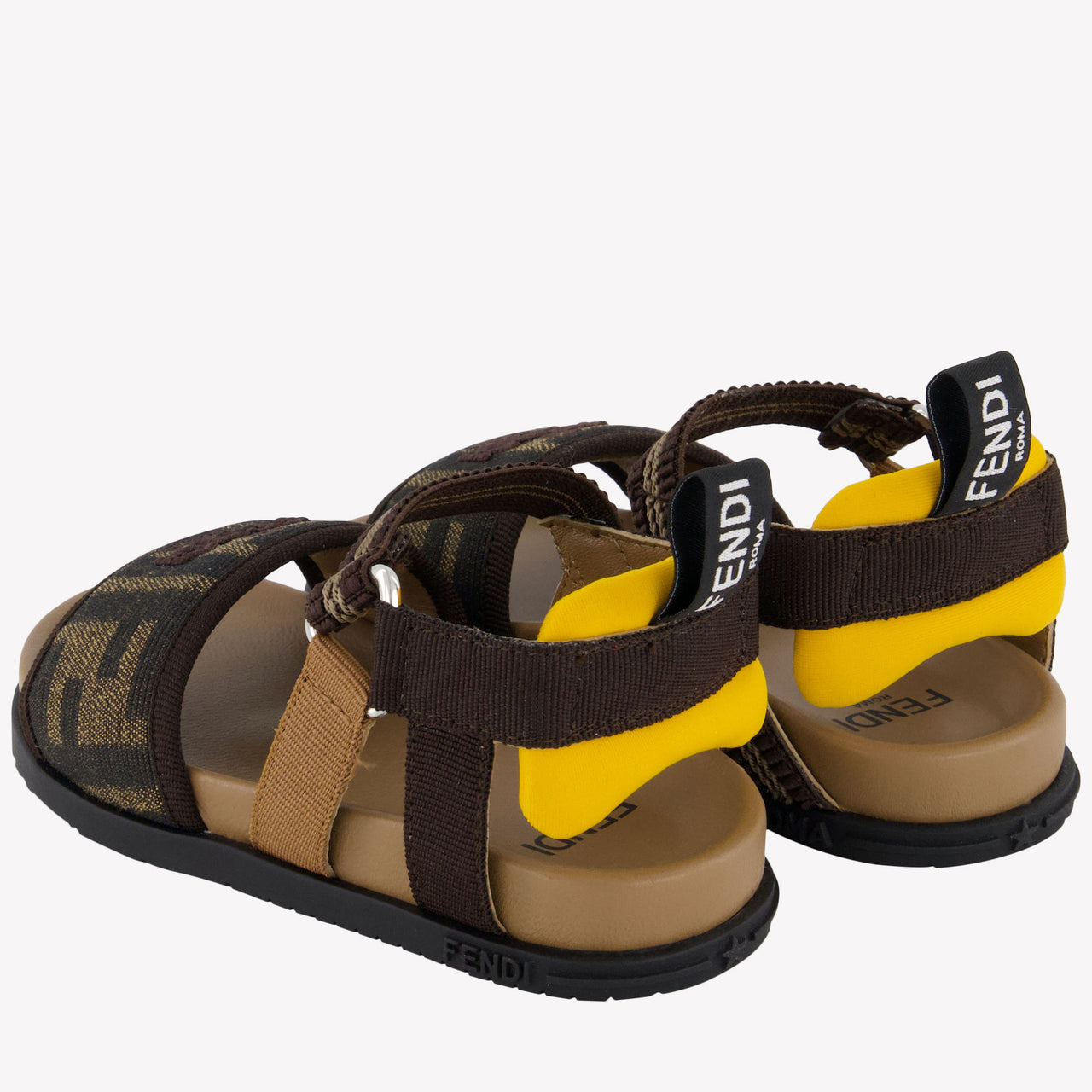 Fendi Unisex Sandali Marrone
