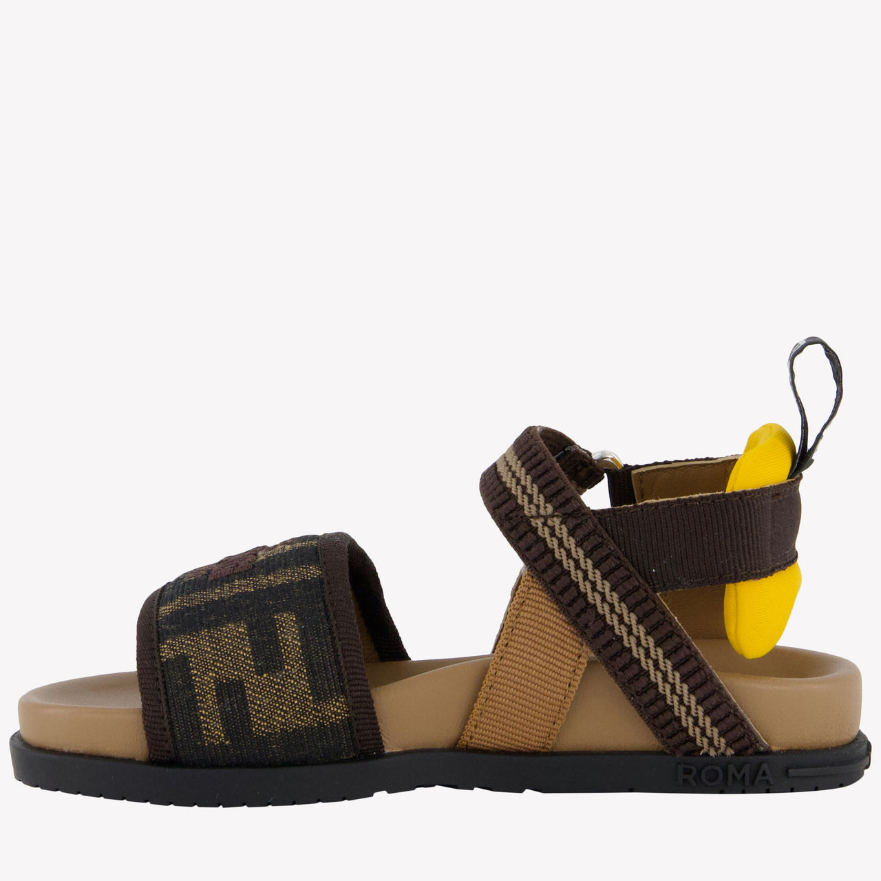 Fendi Unisex Sandali Marrone