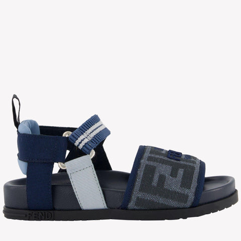 Fendi Unisexe Sandales Bleu