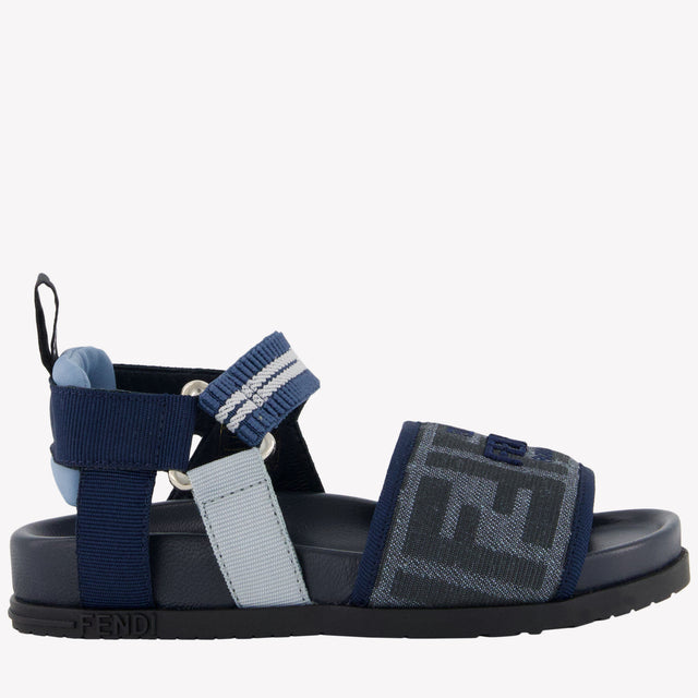 Fendi Unisex Sandali Blu