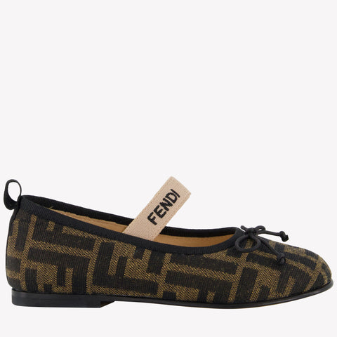 Fendi Mädchen Schuhe in Braun