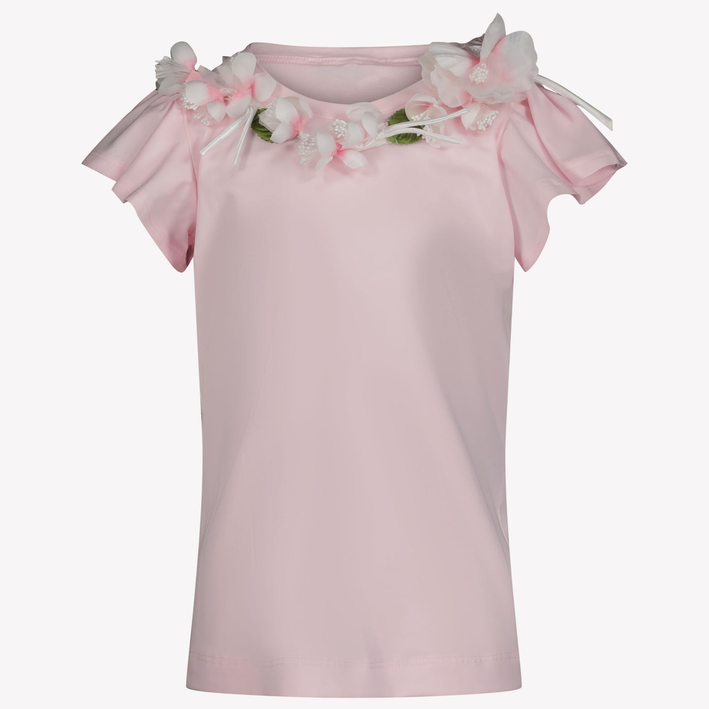 MonnaLisa Kids Girls in T-Shirt Light Pink