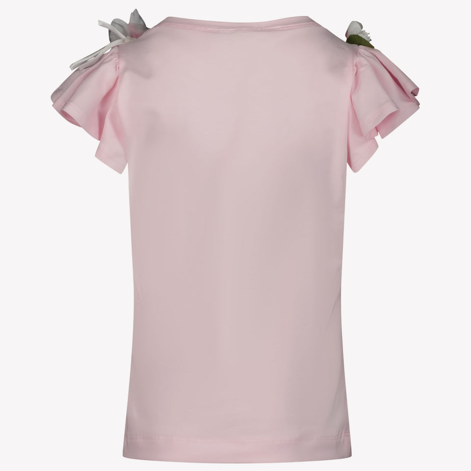 MonnaLisa Kids Girls in T-Shirt Light Pink