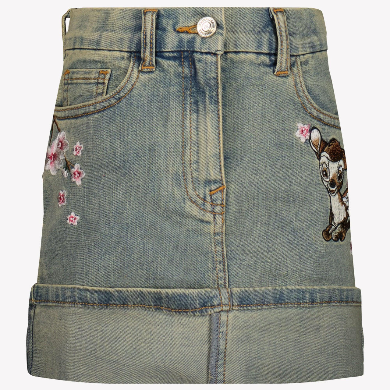 MonnaLisa Enfant Filles Jupe en jean