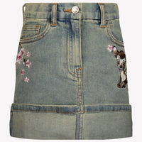 MonnaLisa Enfant Filles Jupe en jean