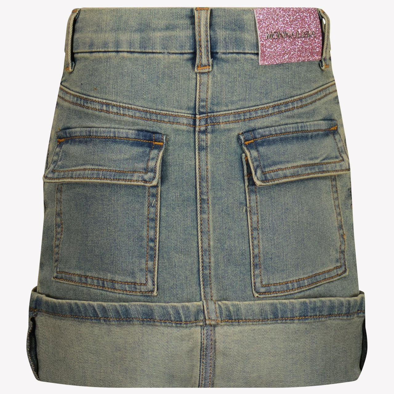 MonnaLisa Enfant Filles Jupe en jean