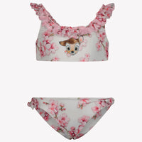 MonnaLisa Enfant Filles Maillot de bain Blanc