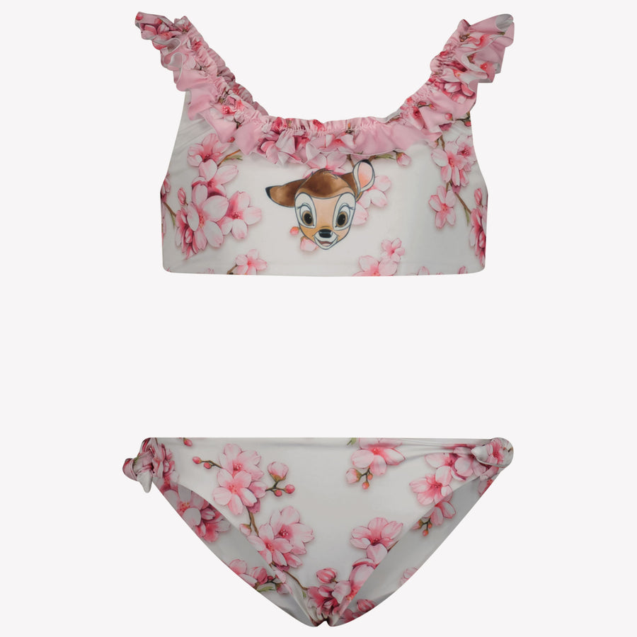 MonnaLisa Enfant Filles Maillot de bain Blanc