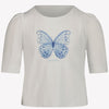 MonnaLisa Niño Chicas Camiseta en Azul Claro