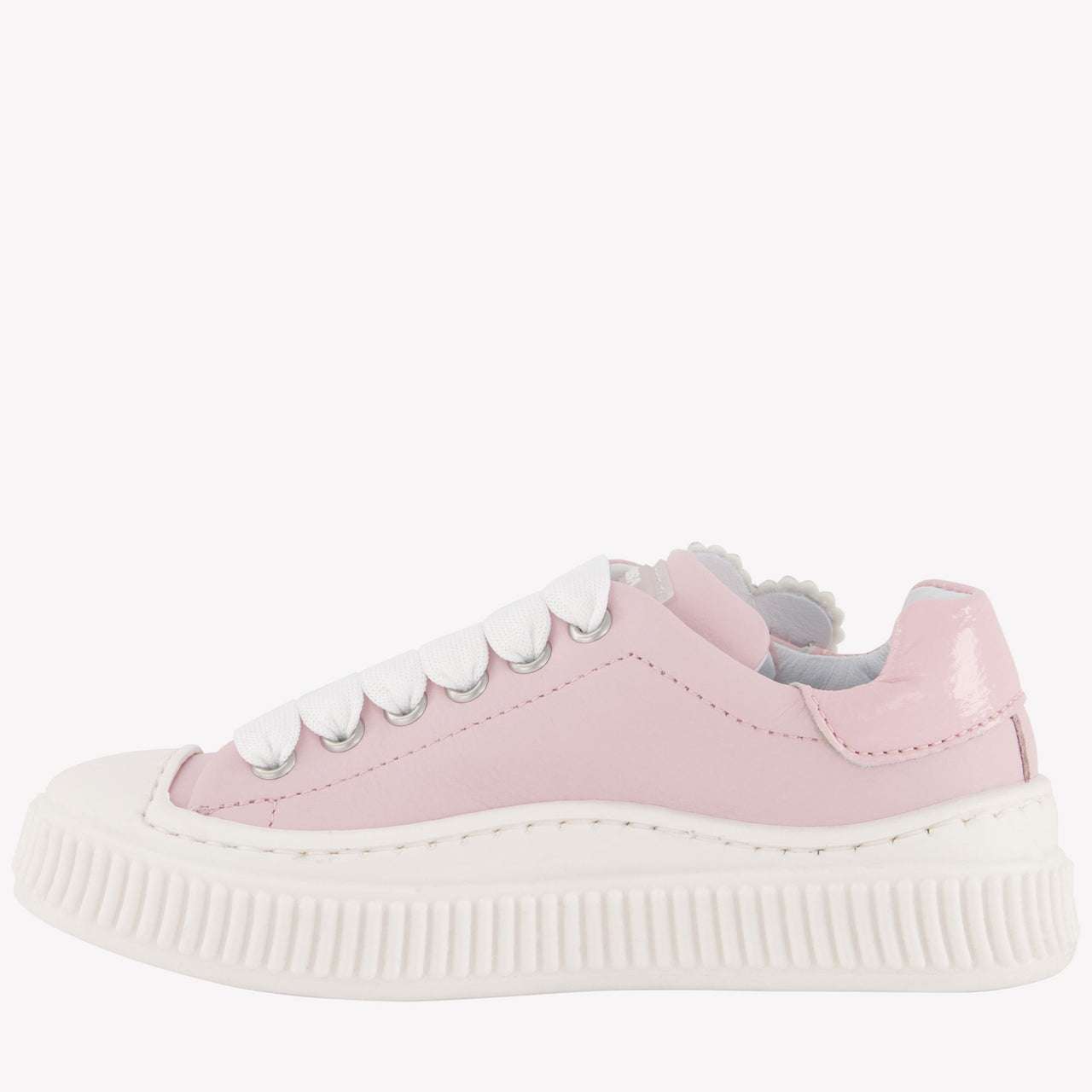 MonnaLisa Filles Baskets Rose Léger