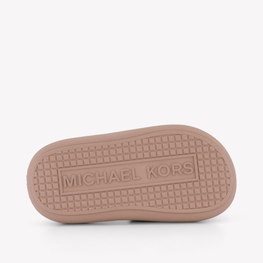Michael Kors Raelynn Darby Filles Pantoufles dans Rose Léger