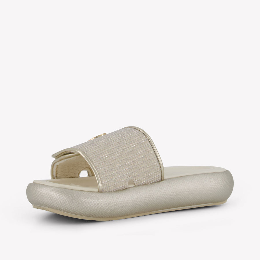 Michael Kors Raelynn Darby Filles Pantoufles dans Or
