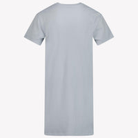 Chloe Enfant Filles Robe Bleu Clair