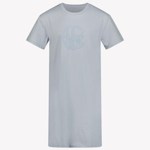 Chloe Enfant Filles Robe Bleu Clair