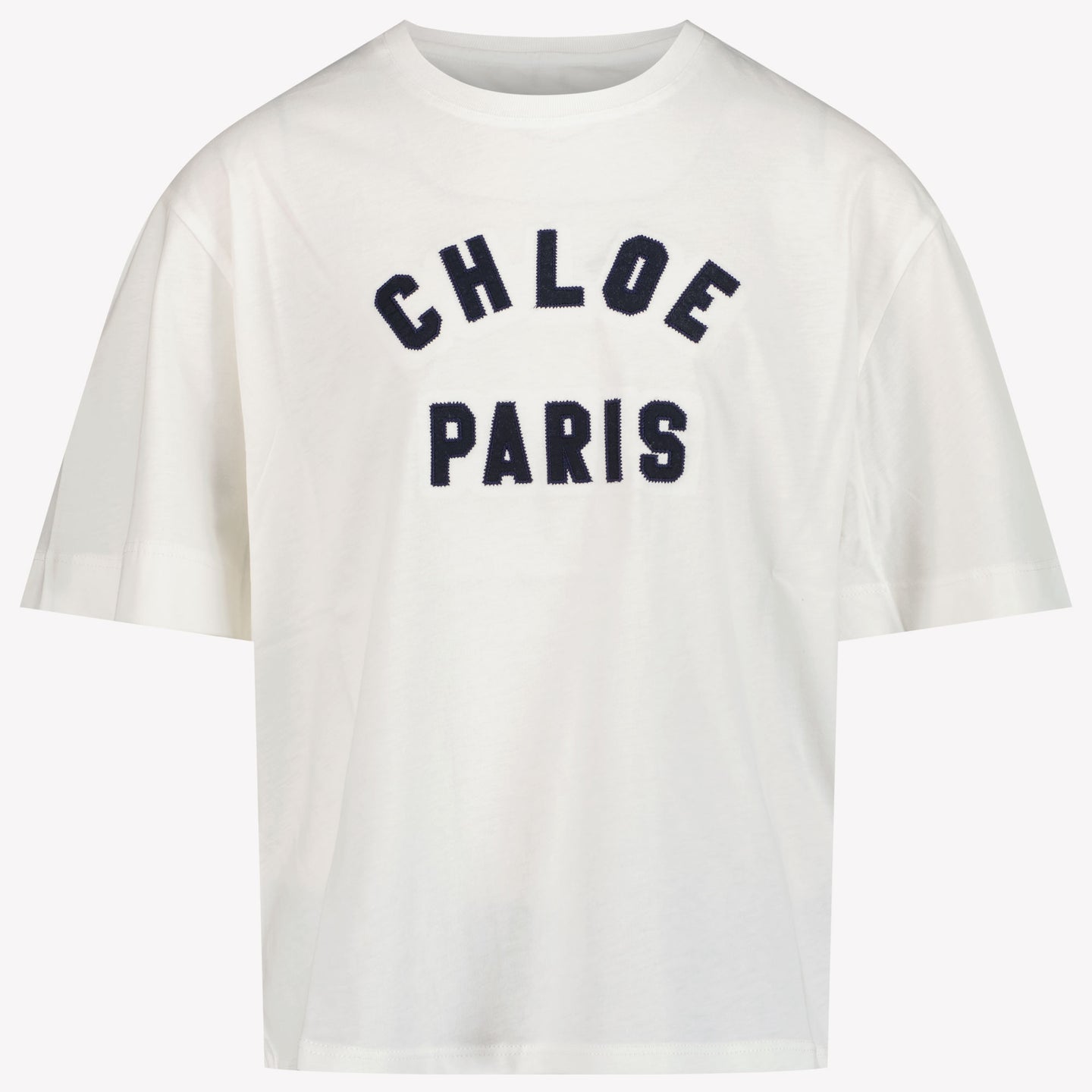 Chloe Niño Chicas Camiseta en Blanco