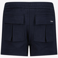 Chloe Kinder Mädchen Shorts Marineblau