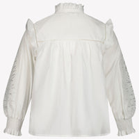 Chloe Kinder Mädchen Bluse reWeiß