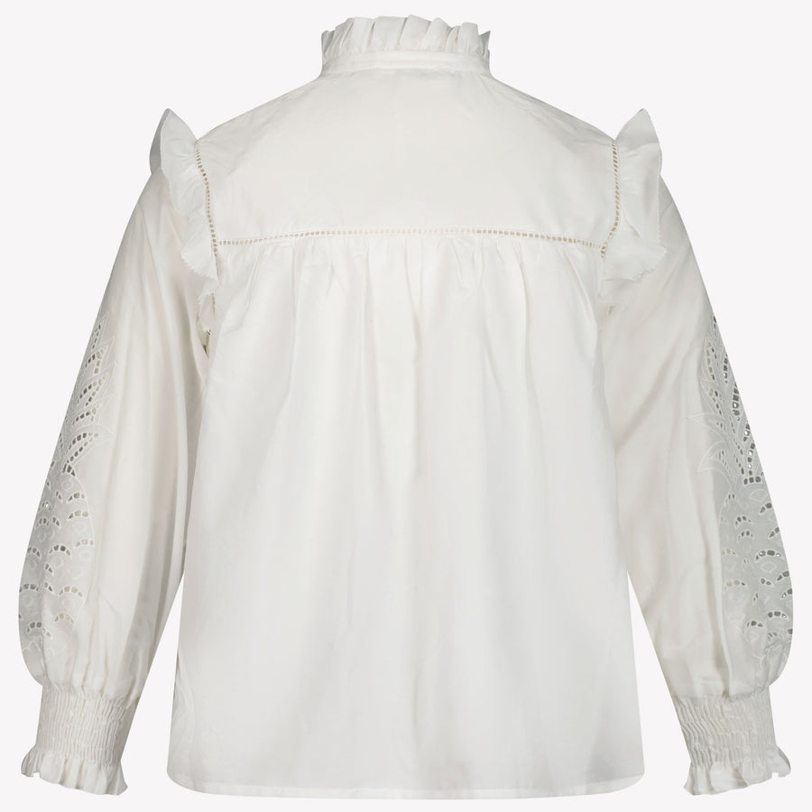 Chloe Kinder Mädchen Bluse reWeiß