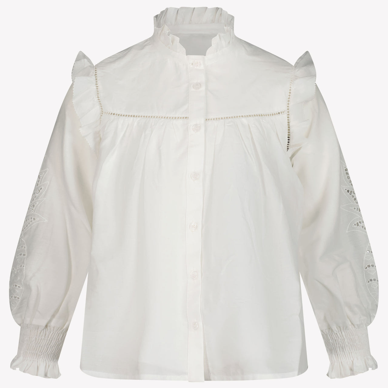 Chloe Kinder Mädchen Bluse reWeiß