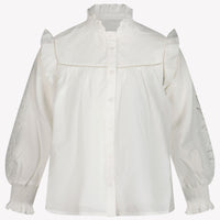 Chloe Kinder Mädchen Bluse reWeiß