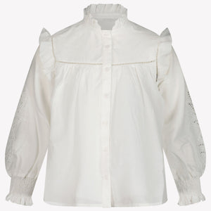Chloe Kinder Mädchen Bluse reWeiß