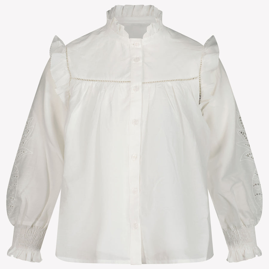 Chloe Kinder Mädchen Bluse reWeiß