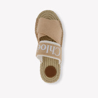 Chloe Filles Pantoufles dans Beige