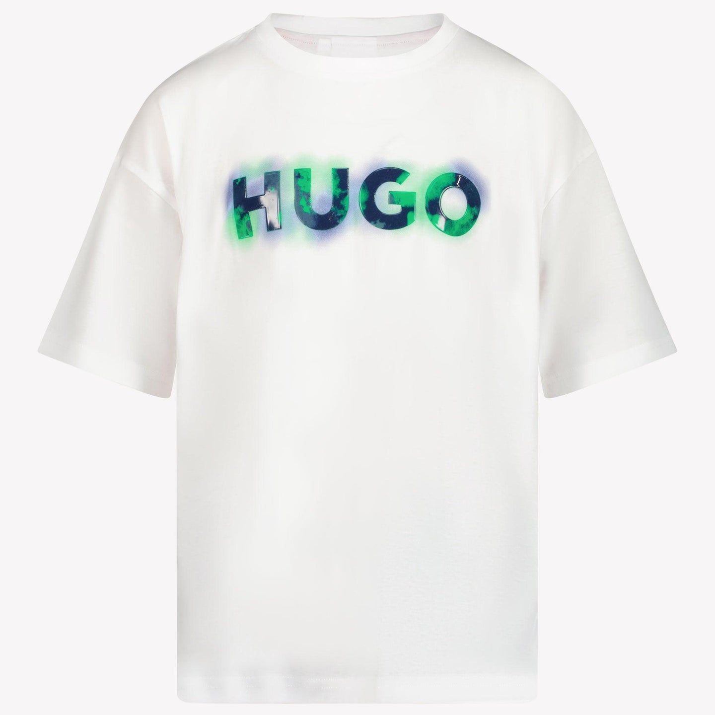 Hugo Kinder Garçons T-shirt Blanc