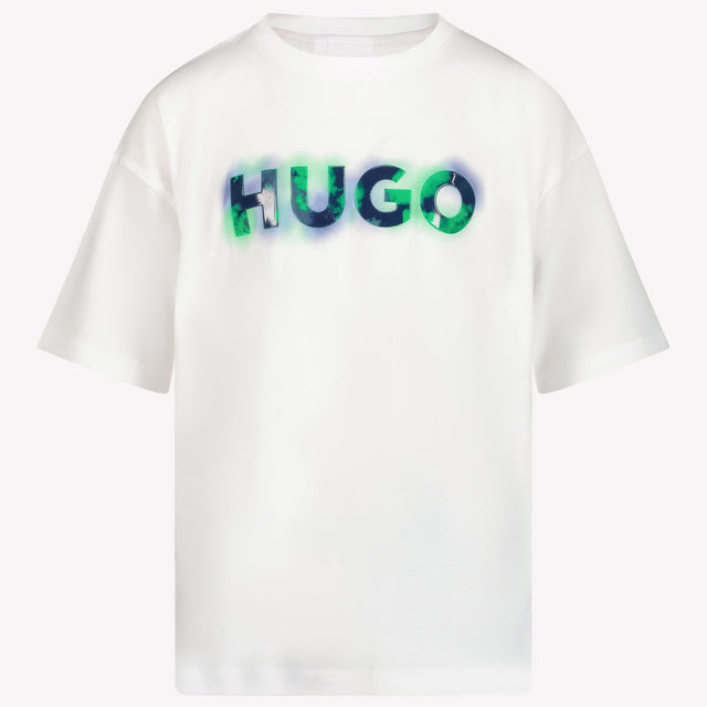 Hugo Kinder Ragazzi Maglietta dentro Bianco