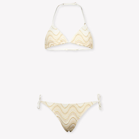 MC2 Saint Barth Kids Girls Swimwear  Gold
