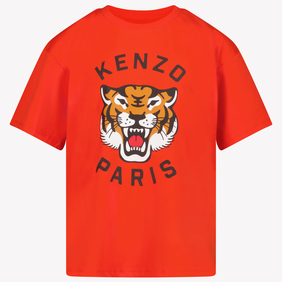 Kenzo Kids Ragazzo Ragazzi Maglietta dentro Rosso