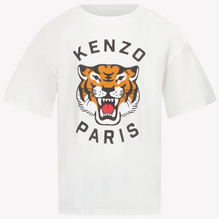 Kenzo Kids Enfant Garçons T-shirt Blanc