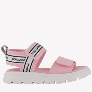 Dolce & Gabbana Filles Sandales Rose Léger