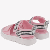 Dolce & Gabbana Filles Sandales Rose Léger