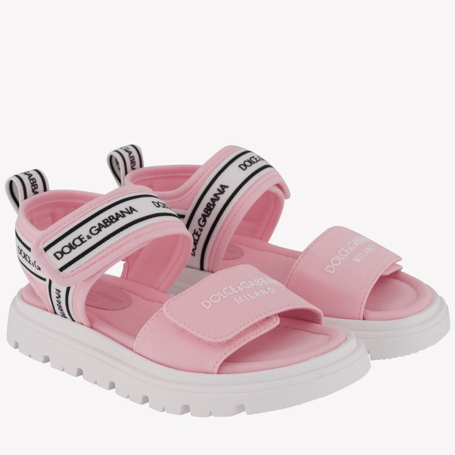 Dolce & Gabbana Filles Sandales Rose Léger