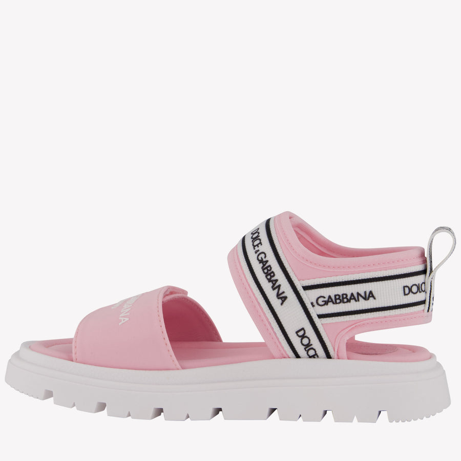 Dolce & Gabbana Filles Sandales Rose Léger