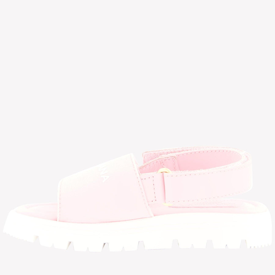 Dolce & Gabbana Filles Sandales Rose Léger